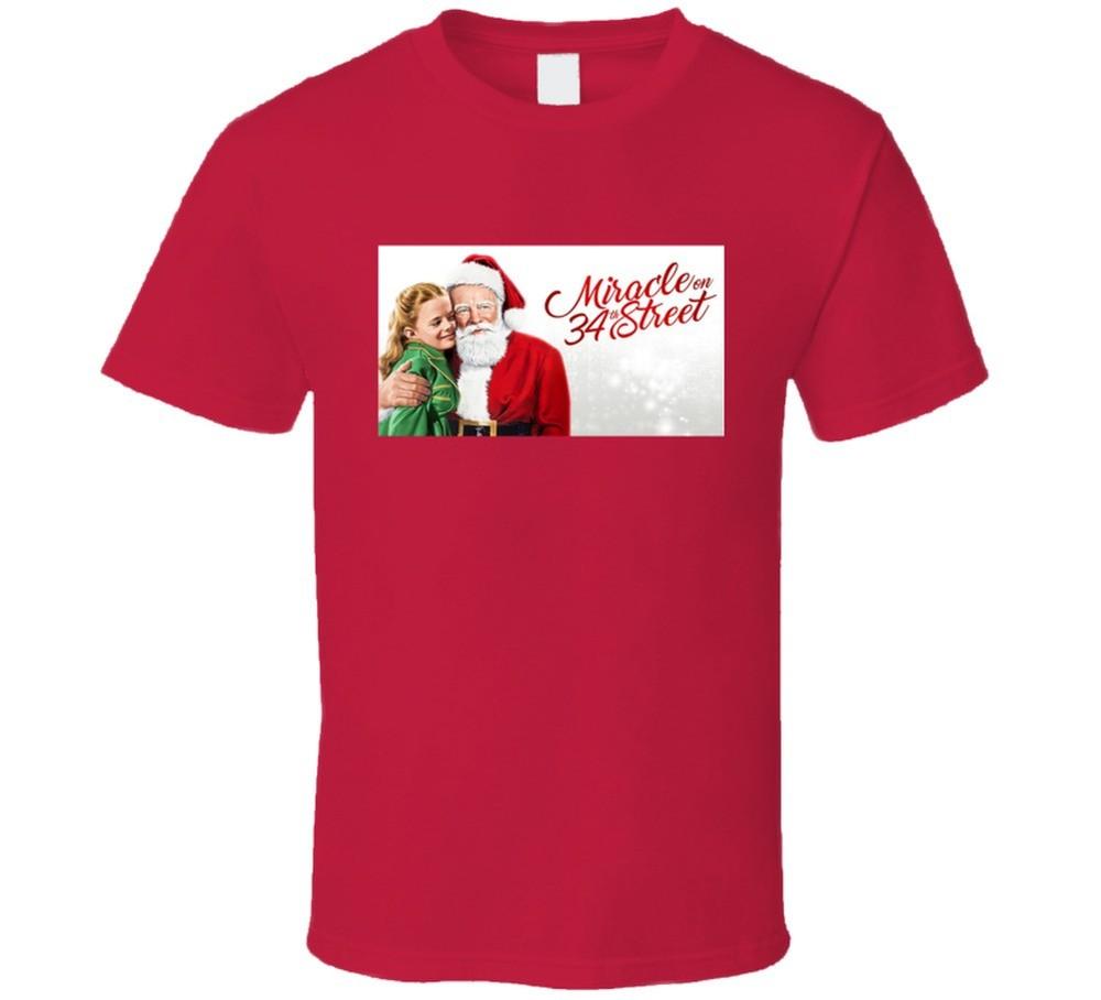 Miracle On 34th Street Tee Classic Christmas Movie Fan T Shirt Unisex T-Shirt L