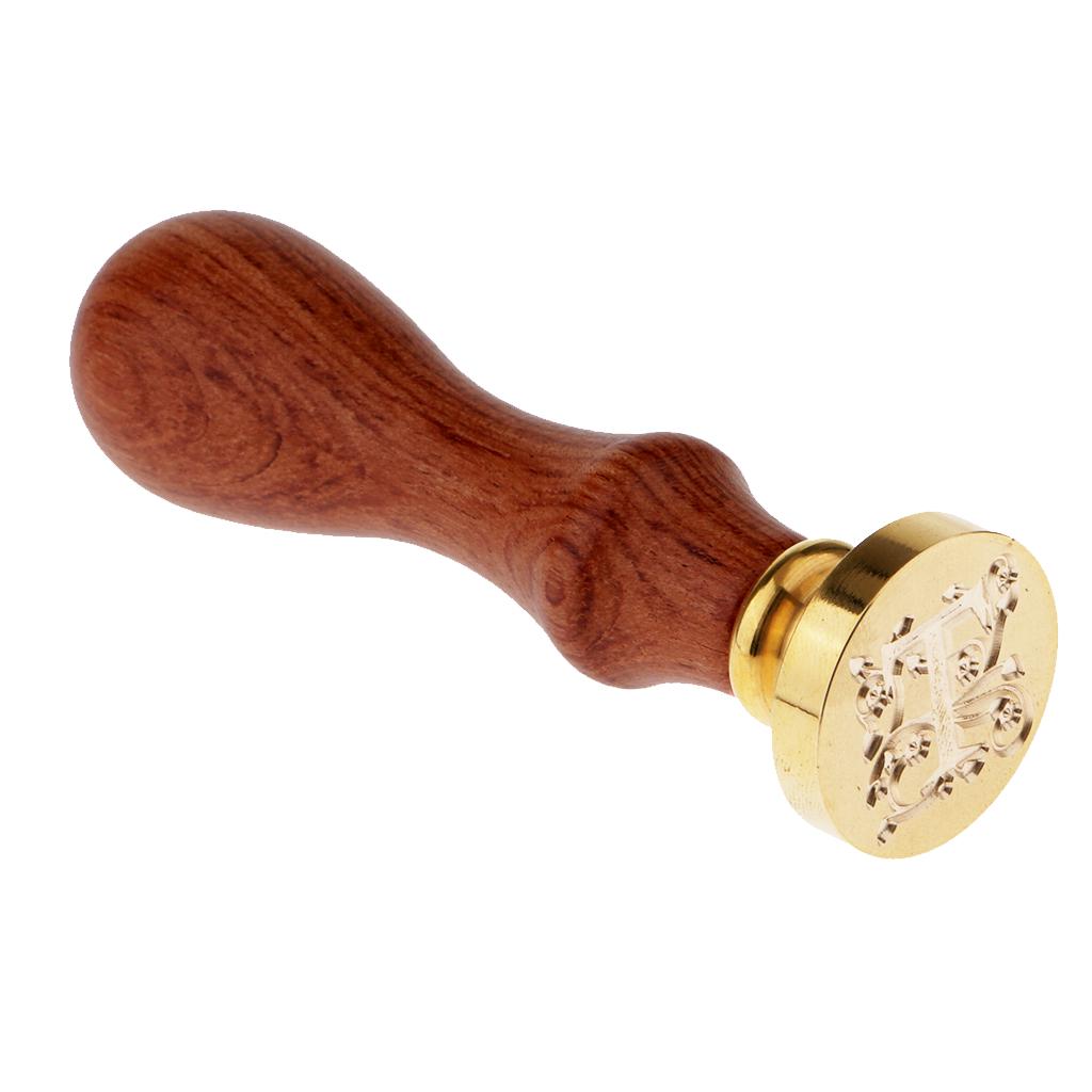 Vintage Seal Wax Sealing Stamp Letter A Alphabet for Envelope Letter Crafts