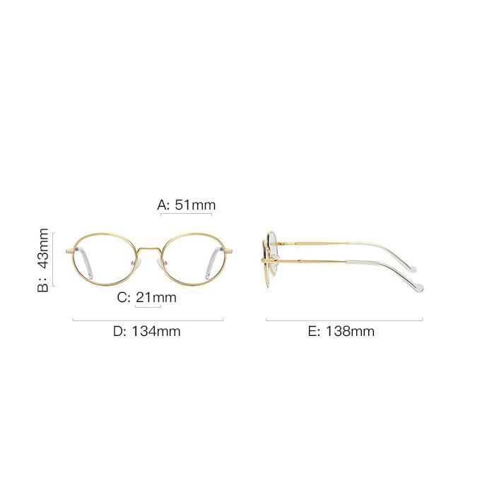 Small Frame Oval Nearsighted Glasses For Women Spring Leg Steampunk Student Myopia Photochromic Eyeglasses 0 -0.5 -0.75 To -6.0