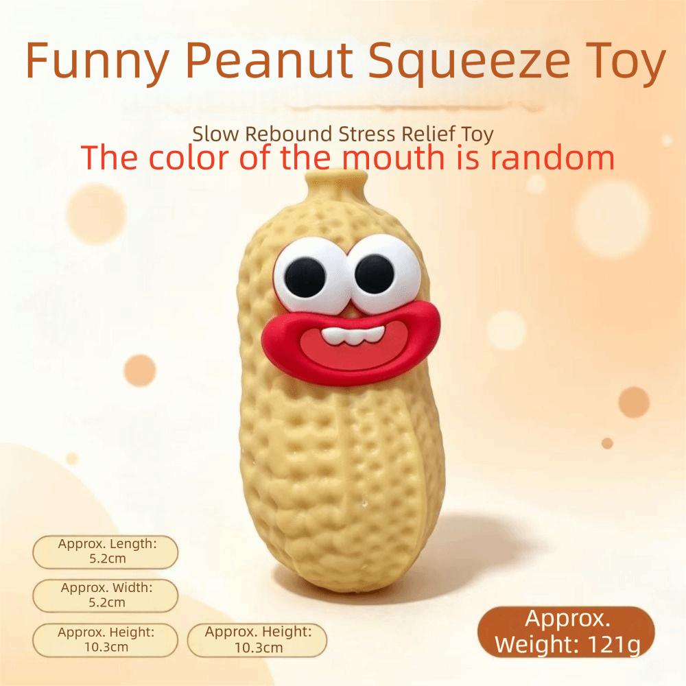 Shapable Crispy Soap Big Mouth Blocks Filled Squishy Funny Crunchy Peanut Student Prize