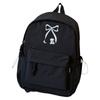Schoolbag New Female College Student High Value Lightweight Versatile Bow Junior High School Student Schoolbag Fresh Large Capacity Backpack