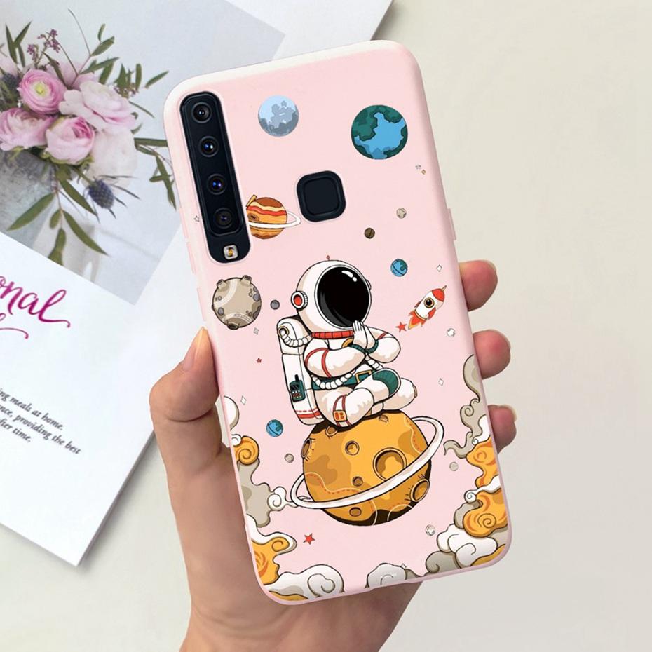 Hülle Für Samsung Galaxy A9 (2018) Niedliche Cartoon-Bonbonfarbene Weiche Silikon-Handyhüllen Für Samsung A9 2018 SM-A920F A9200 Bumper
