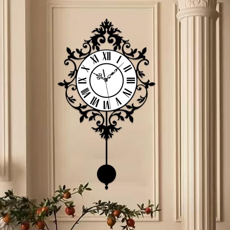 

Wall Clock Decorative Clock Silents,Battery Operated, Moderns Wall Decors Living Room,Kitchen,Office Housewarmings Gift China Mainland
