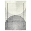 Line Light Luxury Wabi-Sabi Imitation Cashmere Non-Slip Carpet for Living Room, Bedroom, and Porch