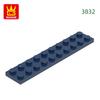 Non-Toxic 34Pcs/Lot 3832 2X10 Base Building Block Moc Board Parts Compatible With Bricks Diy Children Assembly Toys Gift Box