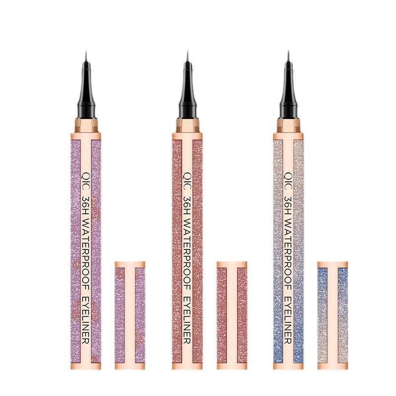 Color Galaxy Starry Sky Eyeliner, Waterproof, Sweat-Proof, Quick-Drying, Makeup-Free Eyeliner Beauty