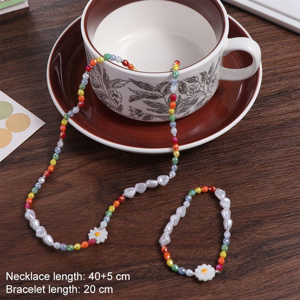 Pearl Choker Girl Gift Beads Girl Bracelet Women Necklace Sweater Chain Korean Style Necklace