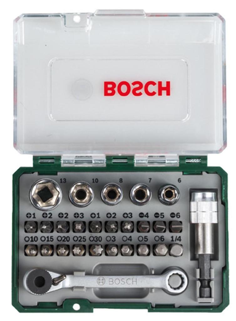 BOSCH Multi-Driver & Socket Set 2607017375 (W x H x D) 120 x 90 x 35mm
