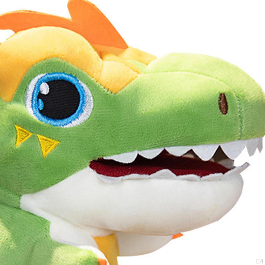 Animal Plush Toy Dinosaur Hand Puppet Cartoon Prop for Children