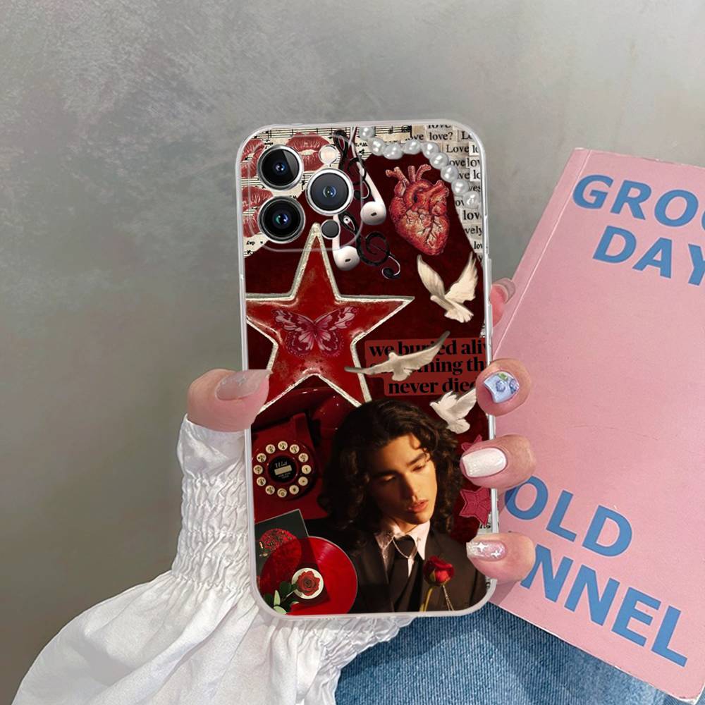 Singer Conan Gray For IPhone 11 12 13 14 15 16 17 Pro Max Plus Air Transparent Clear Shockproof Case
