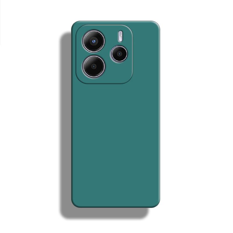 Para Capa Redmi Note 14 Para Redmi Note 14 4G 5G Global Capa Original Borracha de Silicone Líquido À Prova de Choque Bumper Para Redmi Note 14