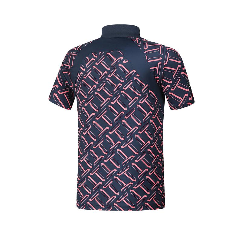 

New FILA Polo Shirts Men s All Over Print 2 A11M425119FZB 185/104A/XXL