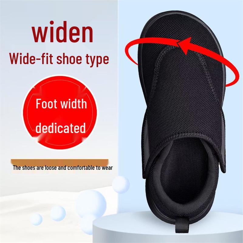 Rozšířené Pohodlné Unisex Chodící Boty pro Široká a Oteklá Chodidla - Velká Velikost