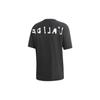 Adidas Originals Trefoil Graffiti Letter Print T-Shirt Men Tops Black GD9297