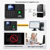 Fingerprint Attendance Biometric Machine System Employee Keypad Electric Time Clock Recorder USB Data Manage