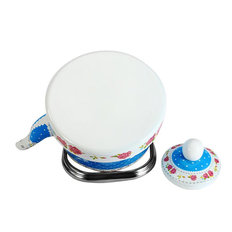 Shangqi Ceramic Handle Enamel Teapot