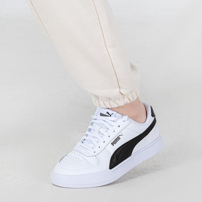 Puma Solid Color Cuffed Casual Retro Sports Pants Women pants Light-Khaki 535360-99