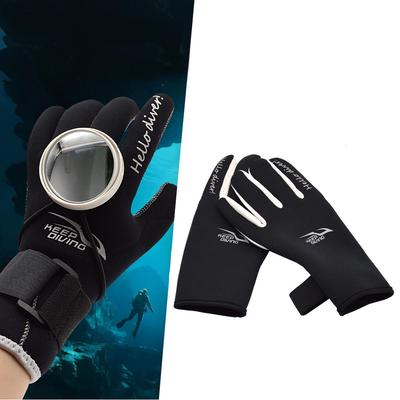 1Pair 2mm Neoprene Diving Gloves Keep Warm for Snorkeling Paddling Surfing Kayaking Canoeing Spearfishing Skiing Water Sports