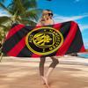 City Football Club Printed Microfiber Beach Towel, Soft And Absorbent, Quick-Dry, Ideal for Summer Travel, Beach Essential, Swimming Pool