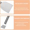 2 PCS Stainless Steel Scrapers – Multifunctional Scraper Cleaning Tool for Cookware, Stovetop, Adhesive, Oven Racks, Grout, Grill & Glass, Durable