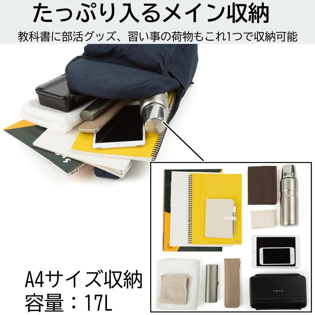 A4 Casual Large for Commuting To Work or Town H40 X W28 X D13cm [Champion] Backpack, Storage, Simple, Backpack, Capacity, School, Lightweight,