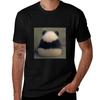 Cute Baby Panda Me Angy Hungy Meme Tshirt Basic Regular Fit Casual Tshirt