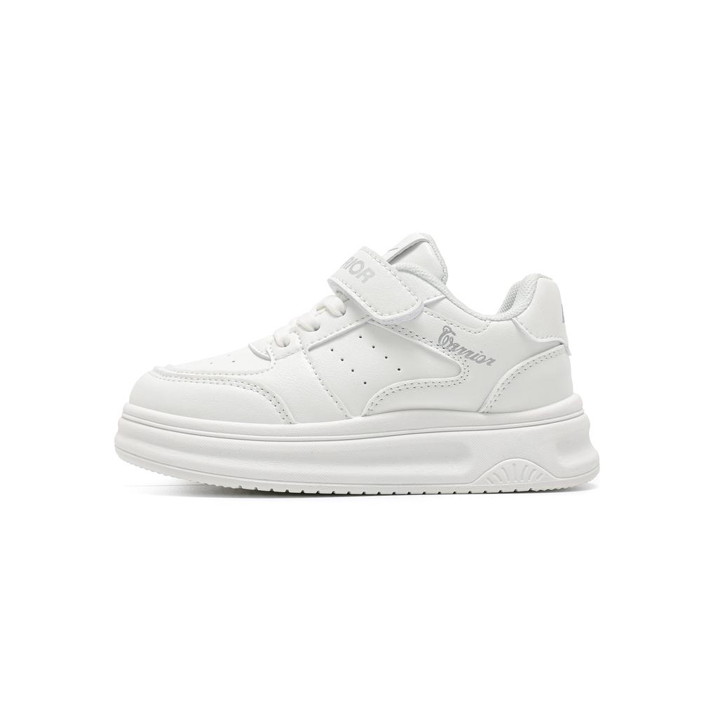Warrior Synthetic Leather Spring And Autumn Shoes Breathable Low Top Kids Sneakers Kids sneakers White WZ(CL)-1267
