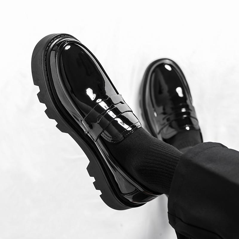 Fashion Thick Soled Casual Men's Shoes New Hot and Luxurious Styles 38-46 Plus Size Daily Adult Shoes Party Hairstylist Versatile