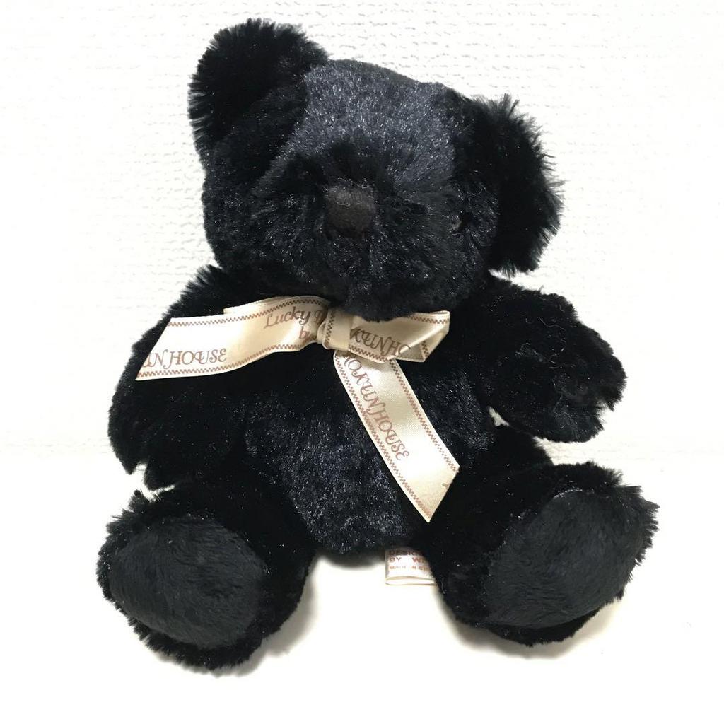 [USED] Hirokun House HIROKUN HOUSE Plush Toy Teddy Bear Black