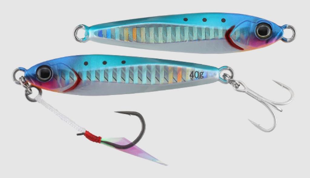 Jackall Metal Jig Big Backer 30 Grams Iwashi Glow (5426)