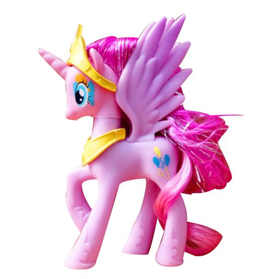 1Pc 14cm My Little Pony Moon Princess Action Figure PVC Doll Kids Toy Collection