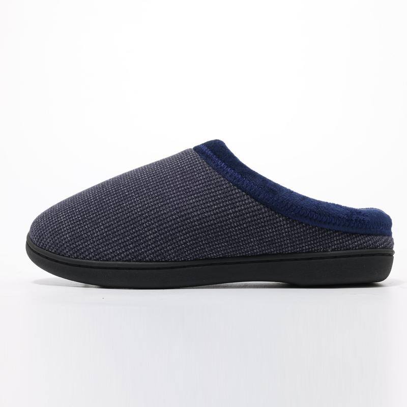 Goosecret Cotton Slippers For Men Soft Sole Comfy Memory Foam Non-Slips Slippers Indoor Plush Lined House Shoes Machine Washable