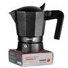 Cafetière Expresso Italienne En Aluminium, 6 Tasses De Café, Vitrocérame, Gaz FAGOR Tiramisú Noir 00413