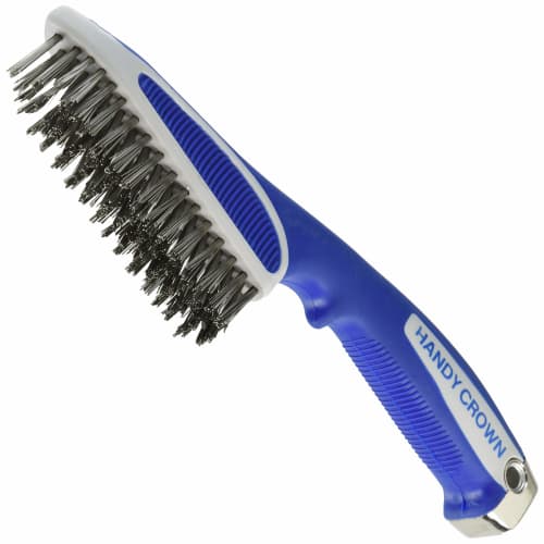 

Handy Crown Cross Wire Brush, Stainless Steel, HC-XWS1X