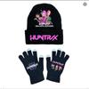 Knitted Hat+glove Set for Teenagers, Student Hats, Knitted Hats for Warmth and Individuality