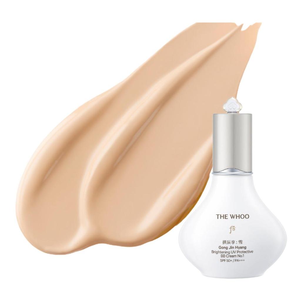 The history of whoo Gongjinhyang :Seol Brightening UV Protective BB Cream 40 mL Single & Special Set (4 Options)