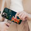 Australische Flagge Australien Stolz Magnetische Handyhülle Für iPhone 17 Air 16 14 13 12 Pro Max 15 Plus Kabelloses Laden MagSafe Hülle