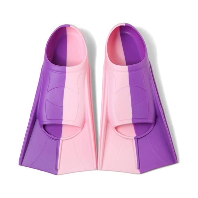 Custom Professional Diving Equipment Short Blade Free Diving Fin Made High Quality Silicone ET Brand Model Swimming S чёрный
