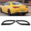 1 Pair Exhaust Tip Cover Trims 1184920200 Left Right Replacement For   CLA‑Class C118  ‑Line 2020 to 2024