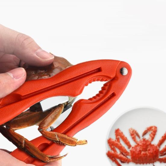 Crab Peeling Tool Efficient Crab Cracker Tool Set Multifunctional Stainless Steel Lobster Cracker for Home Kitchen