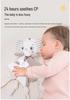 Chewable Cotton Baby Soothing Doll & Bib: Infant Sleep Companion