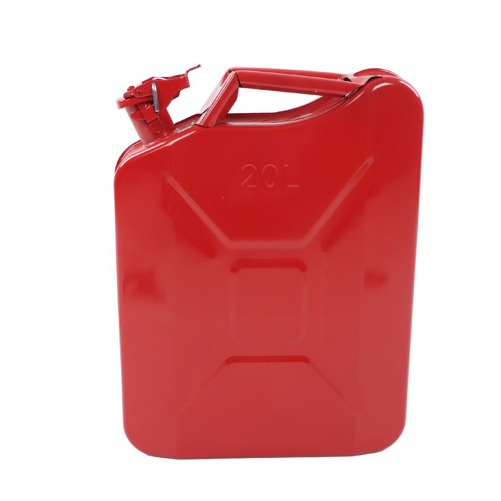 5.3 Gallon 20L Gas Can Stainless Steel Gasoline Bucket Portable Fuel Container with Self Exhaust