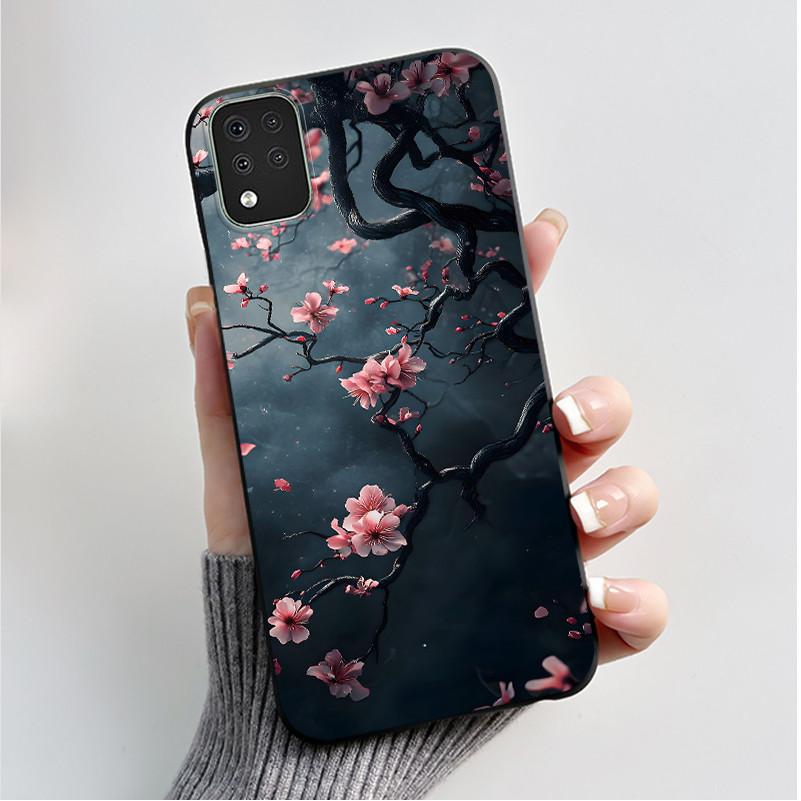 

For LG K42 6.6 Case Beautiful Butterfly Flowers TPU Soft Silicone Cover Coque For LG K42 K 42 LMK420 Bumper Phone Case Funda LG K42