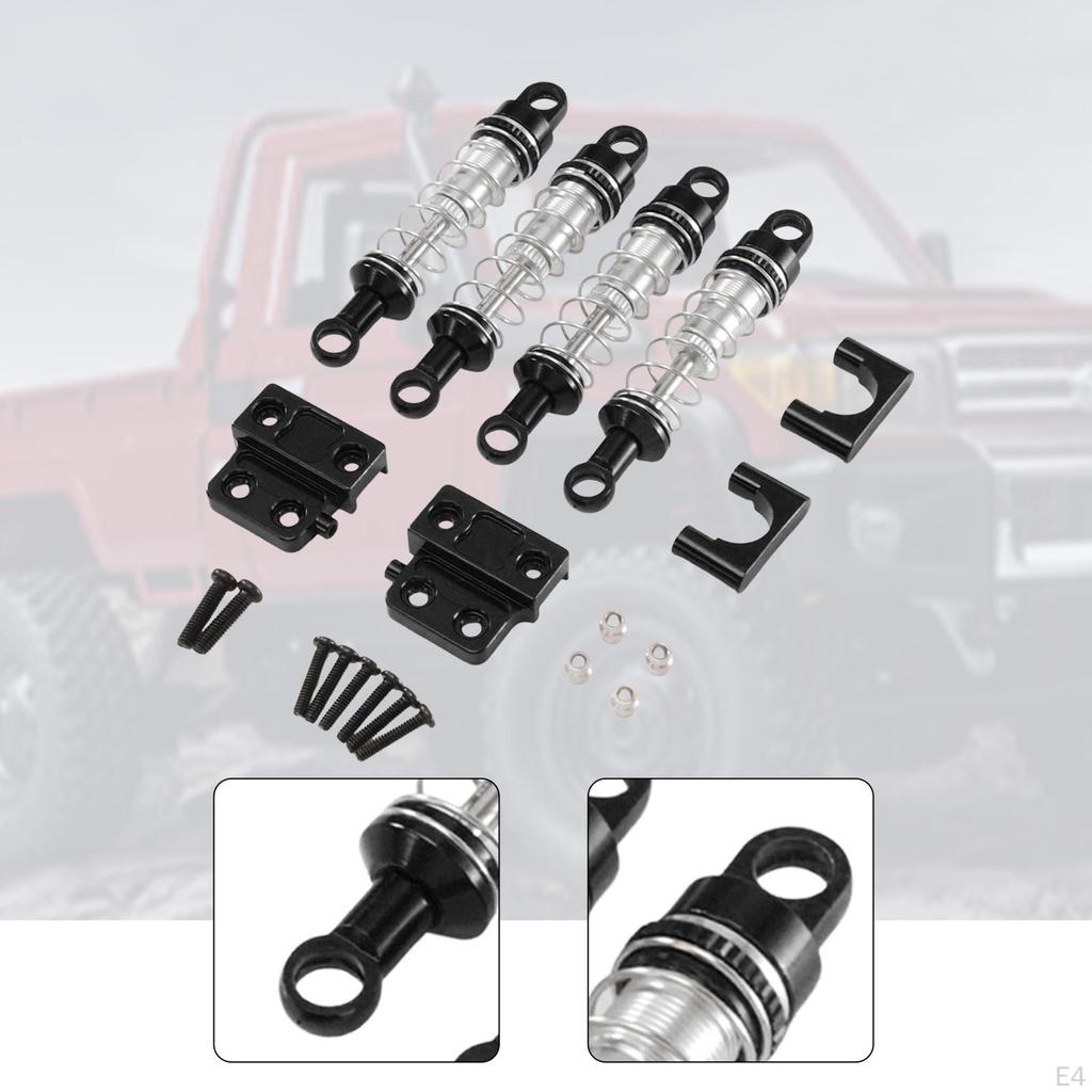 1/12 RC Car Shock Absorber Damper Kit Easy Installation Lightweight Remote Control Model Parts