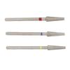 3pcs Nail Drill Bits Professional Russian Style Front Replaceable Grinding Head for Nail Polishing and Removal