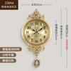 Funky Big Size Wall Clocks Hands Unique Living Desk Golden Wall Clocks Pendulum Modern Horloge Murale Luxury Design TY140YM1C2B2