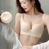 Seamless Lingerie Women's Thin Anti-sagging Bra Tapering Breasts Glossy Ultra-thin Bra Push Up Bra
