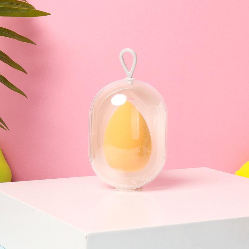 Space Capsule Beauty Egg Storage Box Set Makeup Egg Sponge Makeup Egg Dry and Wet Dual-purpose Beauty Egg/Powder Puff
