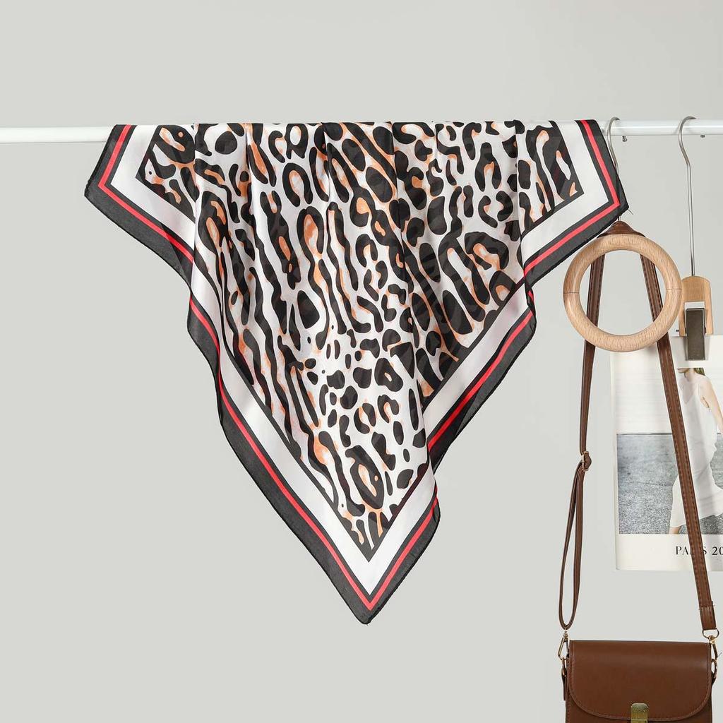70CM Ladies Fashionable Silk-Feel Small Square Scarf