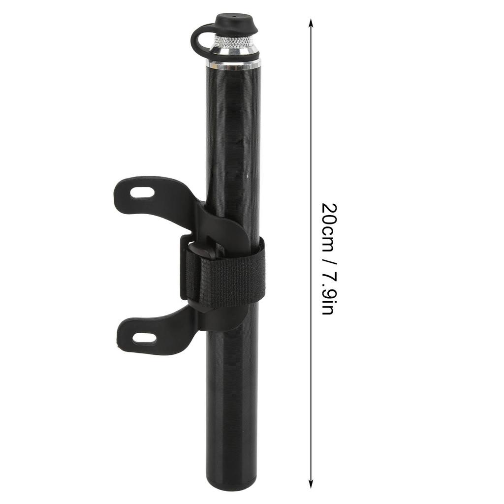 Bärbar Cykelpump 160PSI Högtryck Teleskopisk Däckpump Passar   och   Ventil